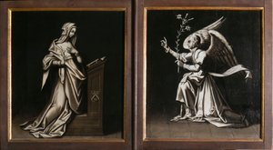 The Annunciation (Triptych of Aubery)