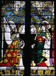 The Annunciation from the Chapel of Jacques Coeur by French School