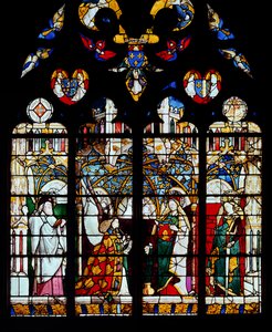 The Annunciation, from the Chapel of Jacques Coeur by French School
