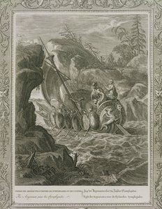 The Argonauts Pass the Symplegades by French School