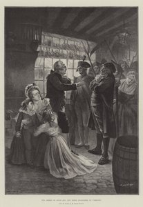 The Arrest of Louis XVI and Marie Antoinette at Varennes by French School