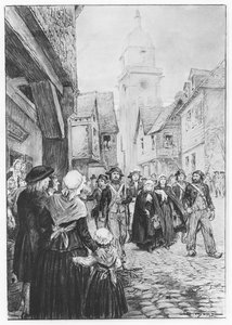 The Arrest of Lucile de Chateaubriand by French School