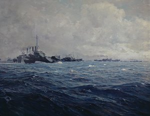 The Arrival of the American Fleet in France