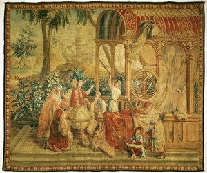 The Astronomers, woven at Beauvais by French School