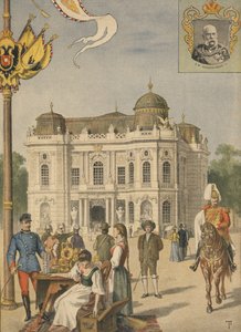 The Austrian Pavilion at the Universal Exhibition of 1900, Paris, Illustration from Le Petit Journal, 20th May 1900