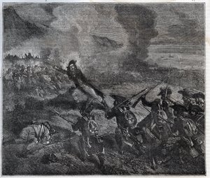 The Battle of Loano occurred on 23-24 November 1795 during the War of the First Coalition - New National Encyclopedia by Maurice La Charest by French School