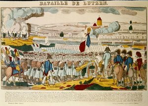 The Battle of Lutzen, 2nd May 1813 by French School