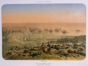 The Battlefield at Alma after the Victory, 20th September 1854 by French School