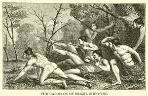 The Caboclos of Brazil Shooting by French School
