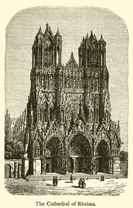 The Cathedral of Rheims by French School