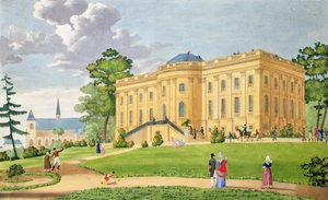 The Chateau of Montmorency, Near Paris, c.1815-20 by French School