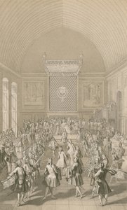 The Coronation Banquet by French School