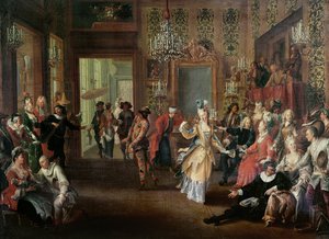 The Costume Ball by French School