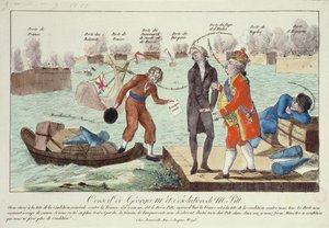 The Council of George III and the Desolation of William Pitt the Younger by French School