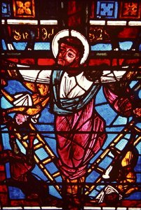 The Crucifixion of St. Peter, from the Crucifixion Window by French School