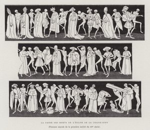 The Dance of the Dead of the Church of la Chaise-Dieu (first half of the 15th Century)