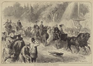 The Duchess of Edinburgh in St Petersburg by French School