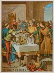 The Feast of the Vow of the Pheasant by French School