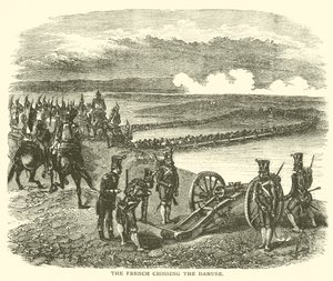The French Crossing the Danube
