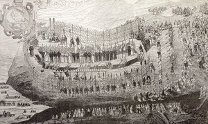 The Great Martyrdom of Nagasaki, 1622, from 
