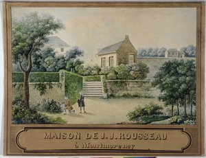 The Hermitage at Montmorency by French School