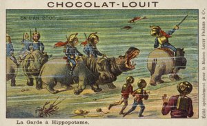 The Hippopotamus Guard in the Year 2000 by French School