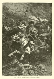 The Huns at the Battle of Chalons by French School