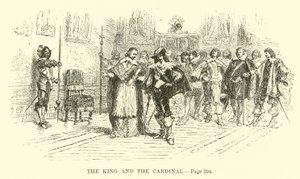 The King and the Cardinal by French School