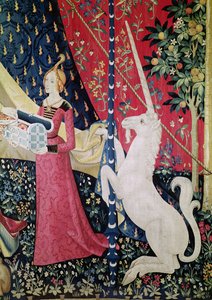 The Lady and the Unicorn: "To my only desire" by French School