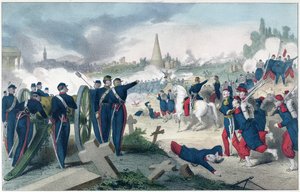 The Last Hour of the Commune, 27th May 1871 by French School