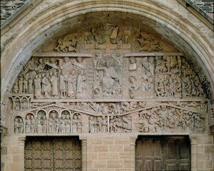 The Last Judgement, west portal tympanum