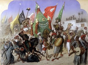 The Mahmal: Return of the Sacred Rug of Mecca - in 