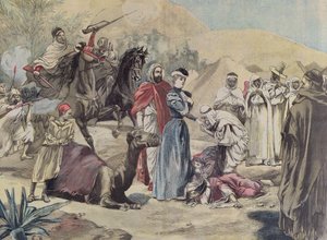 The Marriage of a European Woman to an Arab Chief, from Le Petit Journal, 1899 by French School