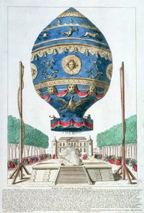 The Montgolfier Brothers Balloon Experiment at the Chateau de la Muette, 21st November, 1783