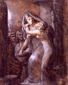 The Mourning Scene