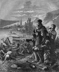 The Munden mariners destroyed the "steamboat" by Denis Papin (1647-1712), a French physicist and inventor