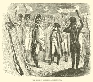 The Night before Austerlitz by French School
