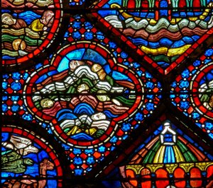 The Noah Window: The Flood by French School