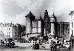 The Petit Chatelet in the seventeenth century by French School
