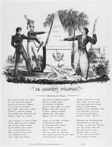 The Polish Oath, Song of the Polish Lancers by French School