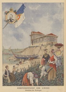 The Portuguese Pavilion at the Exposition Universelle of 1900 in Paris by French School