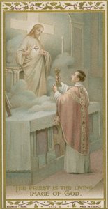 The Priest is the Living Image of God by French School