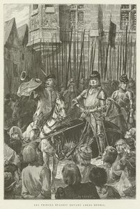 The Princes Were in Front of Their Houses by French School