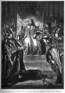 The Proclamation of Henry IV (1367-1413) King of England by French School