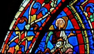 The Prodigal Son window: an angel