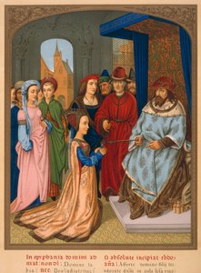 The Queen of Sheba before Solomon