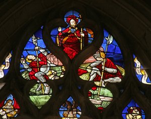 The Resurrection (the Pelican with Her Young Below) by French School