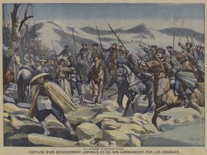 The Russo-Japanese War: A Japanese Detachment and Their Commander Captured by Cossacks