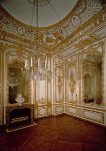 The Salon de Musique of Adelaide, Princess of Orleans by French School