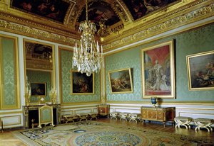 The Salon des Nobles, redecorated in 1785 by Marie-Antoinette by French School